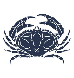 Crab Silhouette Ocean Animal