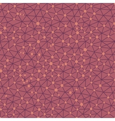 Square crystal lattice Royalty Free Vector Image