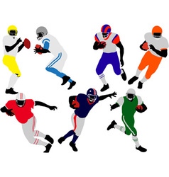 American Football Players Vs