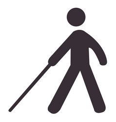 Man Figure With Cane