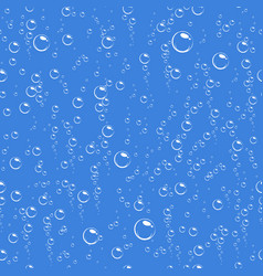 Cartoon Soap Bubbles Seamless Pattern