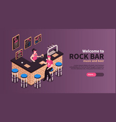 Rock Bar Horizontal Banner