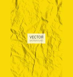 Yellow Crumpled Paper Crumpled Texture Effect