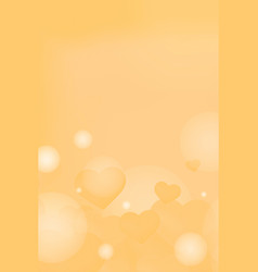 Heart Bubble Bokeh Pattern Background