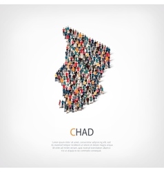 People Map Country Chad