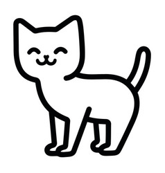 Halloween Icon Cat Standing