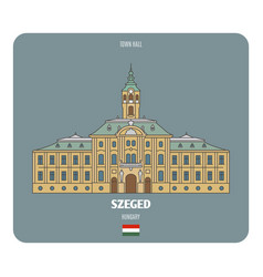 Town Hall In Szeged Hungary Architectural