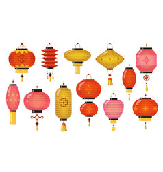 Chinese Lamps Set