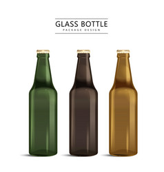 Glass Bottle Package Design