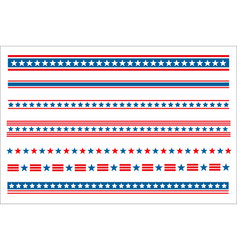 American Flag Symbols Divider Set