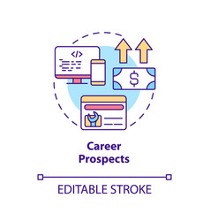 Career Prospects Concept Icon