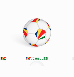 Soccer Ball With The Seychelles Flag Football