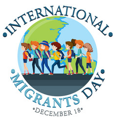 International Migrants Day Banner Design