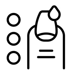 Art Nail Studio Icon Outline Manicure