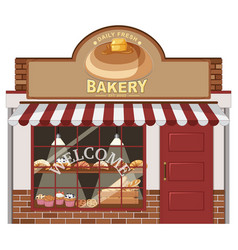 Bakery Shop Building Facade