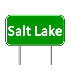 Salt Lake City Green Road Sign