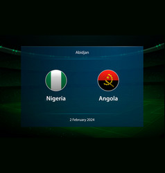 Nigeria Vs Angola Knockout Stage Africa 2023