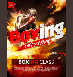 Boxing Class Poster