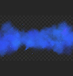 Smoke Blue Fog Background Effect Blue