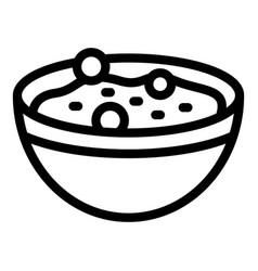 Soup Diet Icon Outline Run Program