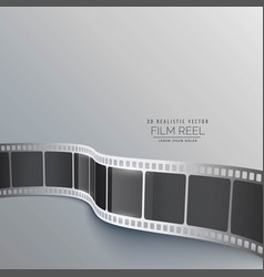 3d Film Strip Realistic Background