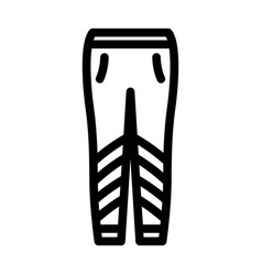 Leggings Clothing Line Icon