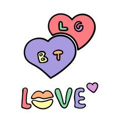 Lgbt Love Colorful