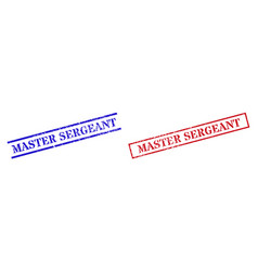 Master Sergeant Textured Rubber Stamp Watermarks