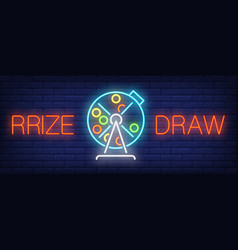 Prize Draw Neon Sign