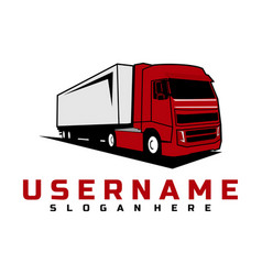 Semi Truck Logo Design