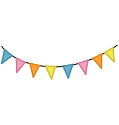 Streamer Flags Pastel Colored Colorful Pennants