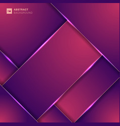 Abstract Pink And Purple Color Geometric Overlap