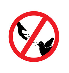 Feeding Birds Is Prohibited