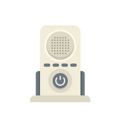 Nanny Baby Monitor Icon Flat Radio Care