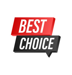 Best Choice Sign Label Stock