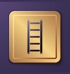 Purple Fire Escape Icon Isolated On