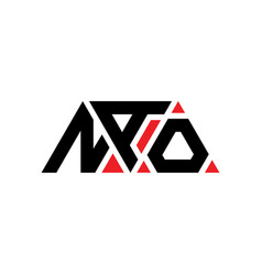 Nao Triangle Letter Logo Design