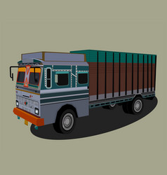 Front View Of Indian Truck