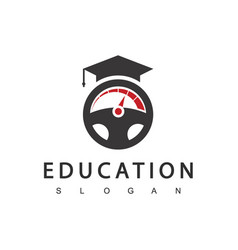 Education Logo Design Driving School Logo