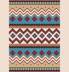 Ethnic Textile Seamless Pattern South Western