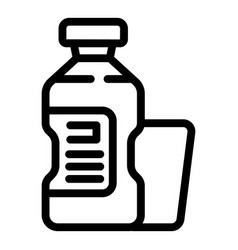 Water Drink Icon Outline Run Program