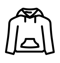 Hoodies Clothing Line Icon