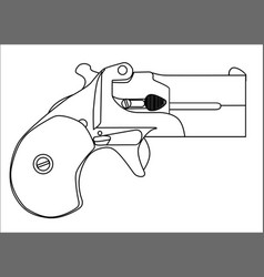 Small Derringer Pistol