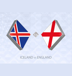 Iceland Vs England League A Group 2 European