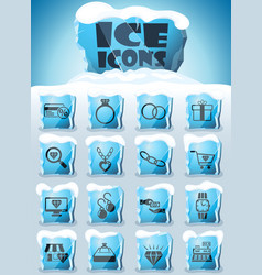 Jewerly Store Icon Set