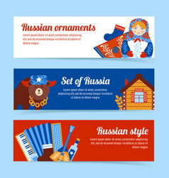 Russia Travel Banner Set