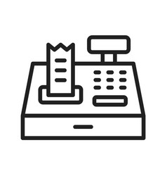 Cashier Machine Icon Image