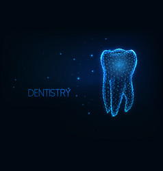 Futuristic Dentistry Teeth Care Concept