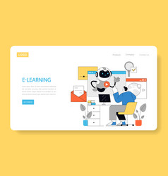 E-learning Concept