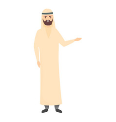 Talking Arab Teacher Icon Cartoon Online